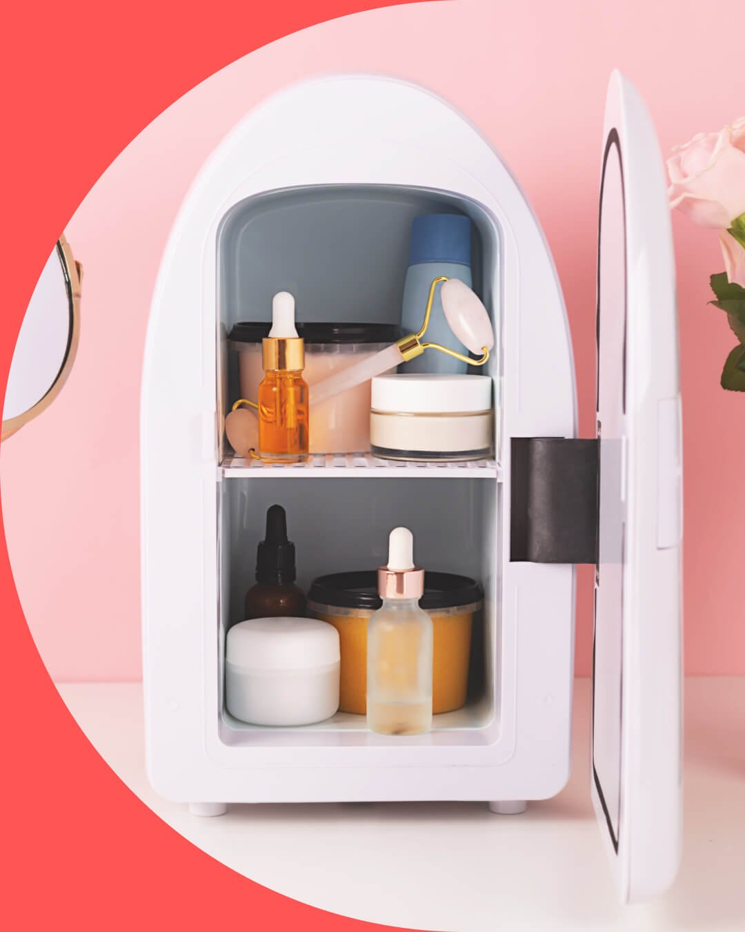 The beauty hack putting skincare in the fridge glowy AI